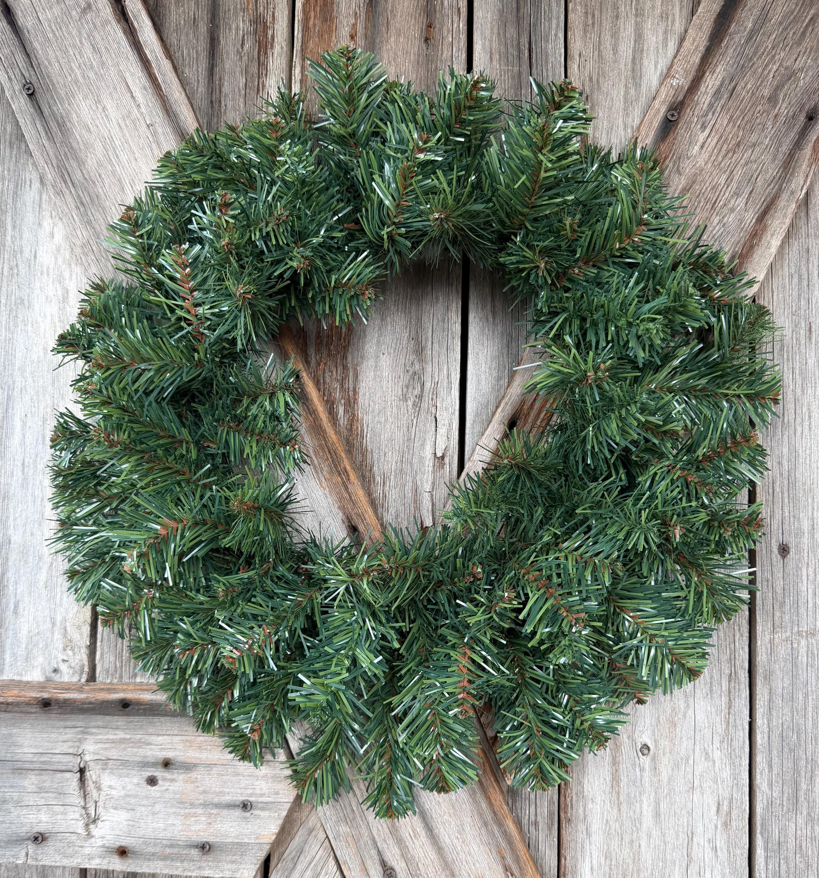 Pine Wreath Base, 24 Inches Wreath Supply