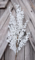 White Mini Berry Spray , Wreath Supply, Floral