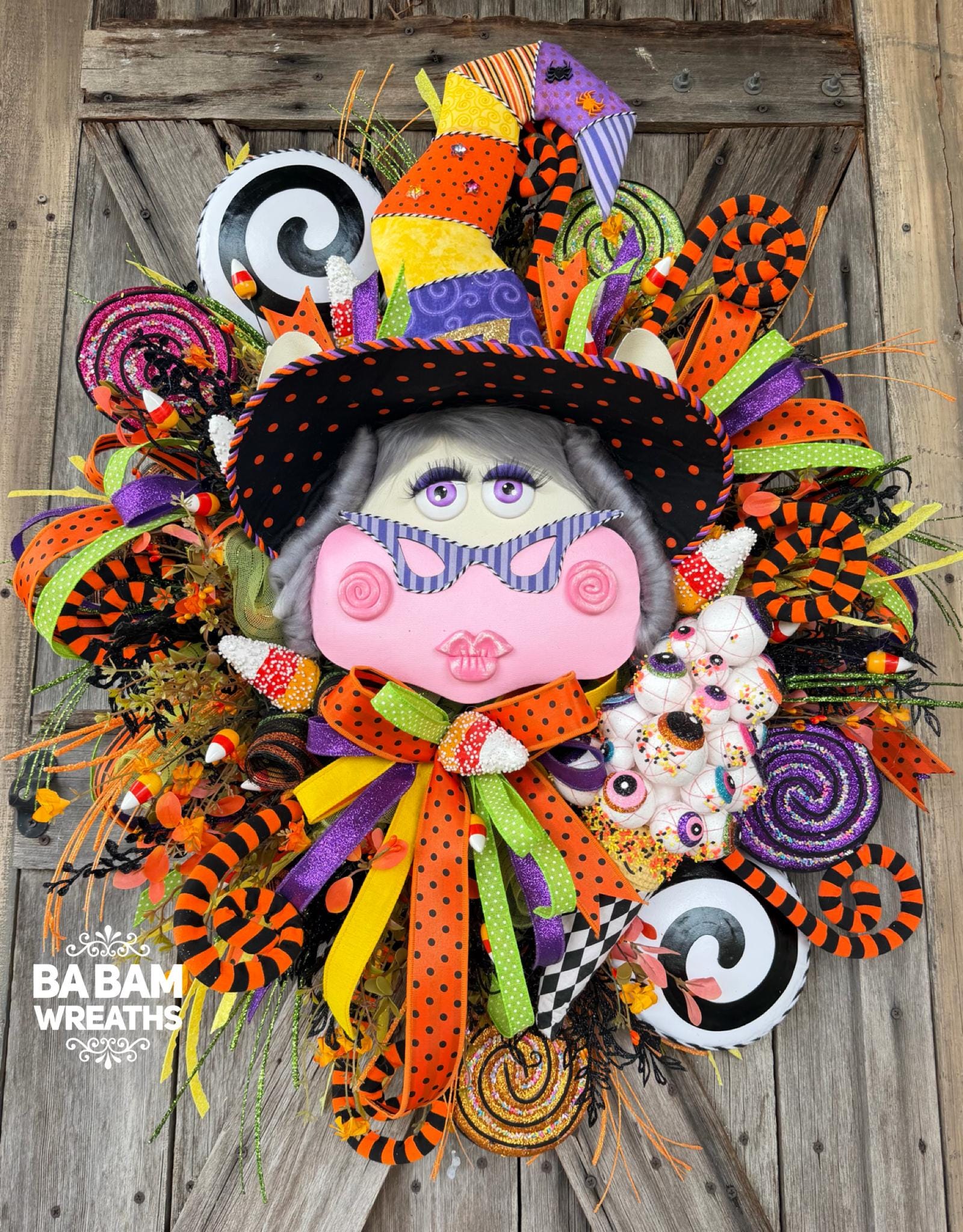 Halloween Wreath, Halloween Swag, Fall Wreath, Fall Door