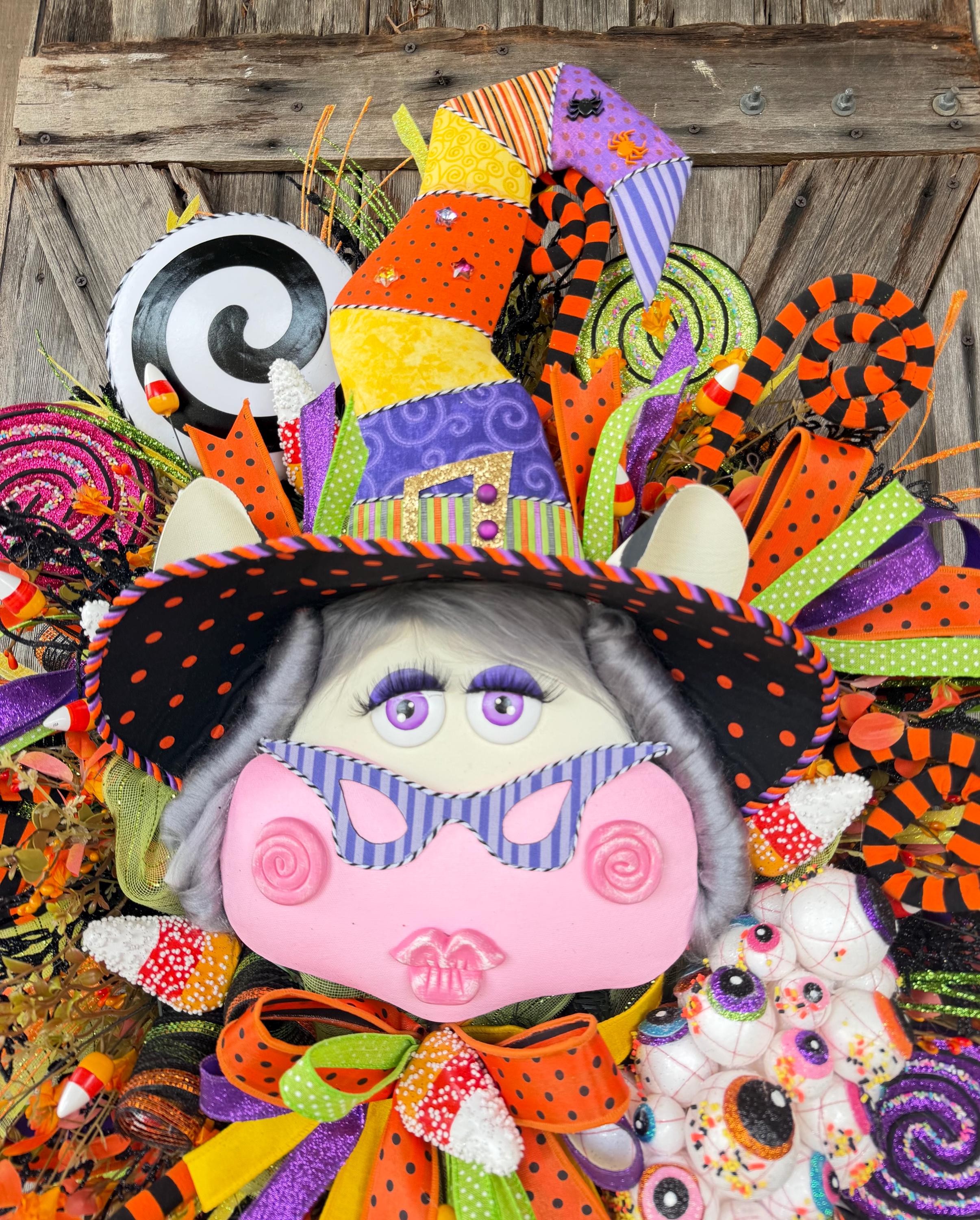 Halloween Wreath, Halloween Swag, Fall Wreath, Fall Door
