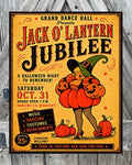 Jackolantern Jubilee, Halloween Sign, Halloween Decor, Halloween Wall Art