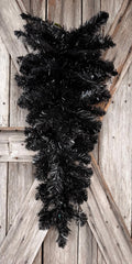 Black Pine Teardrop Base, 32 Inches Wreath Supply