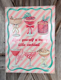 Cocktail Sign, 20 Inches