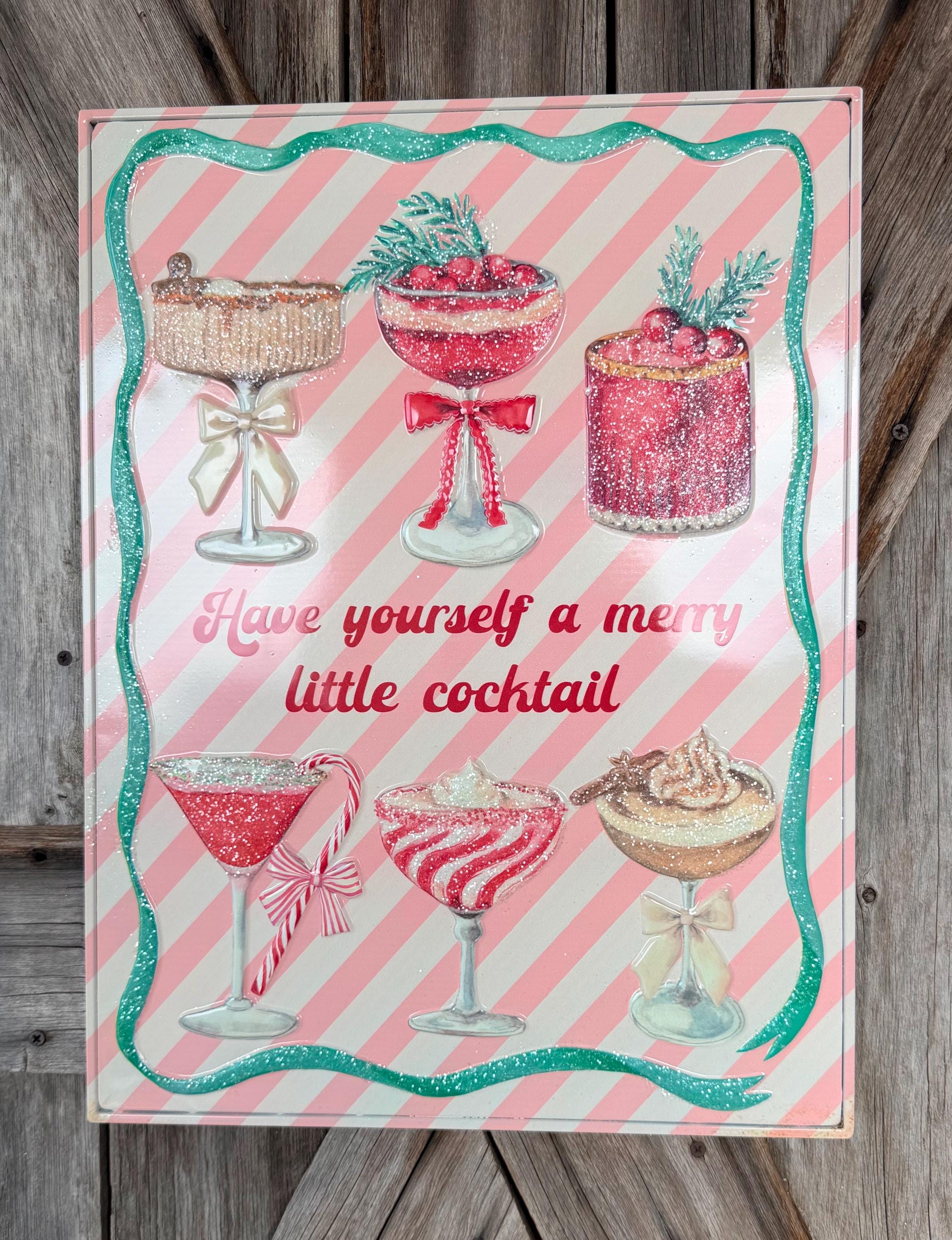 Cocktail Sign, 20 Inches
