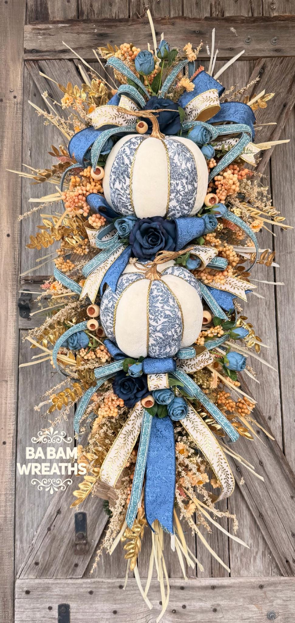 French Country Fall Wreath, Fall Wreath, Fall Door