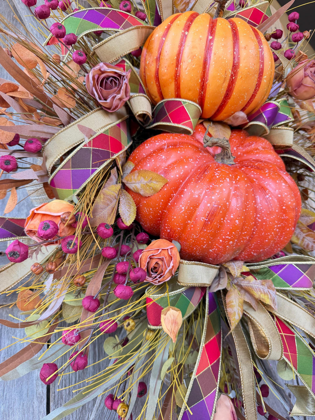 Luxury Fall Wreath, Autumn Wreath, Autumn Swag, Fall Wreath, Fall Door