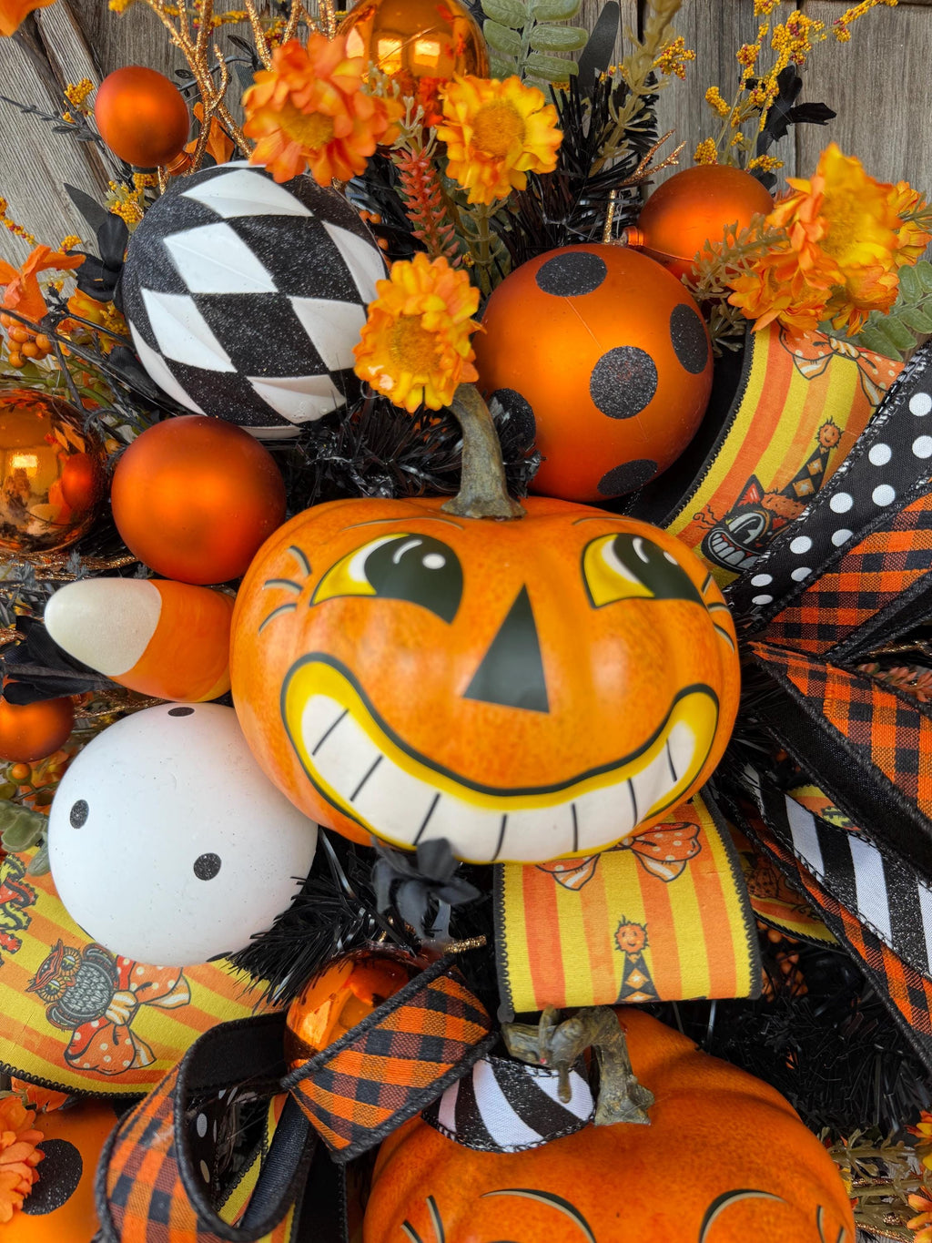 Autumn Wreath, Scarecrow Wreath, Fall Decor, Halloween Swag, Fall Wreath, Fall Door