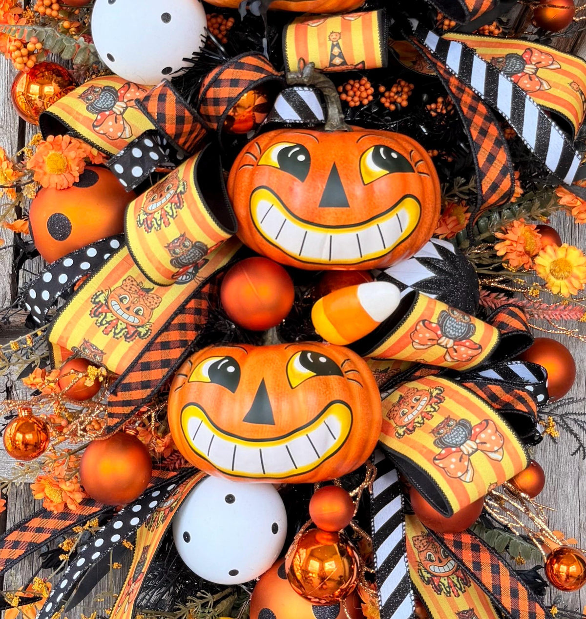 Autumn Wreath, Scarecrow Wreath, Fall Decor, Halloween Swag, Fall Wreath, Fall Door