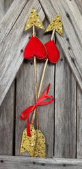 Arrow Heart Pick. 20 Inches