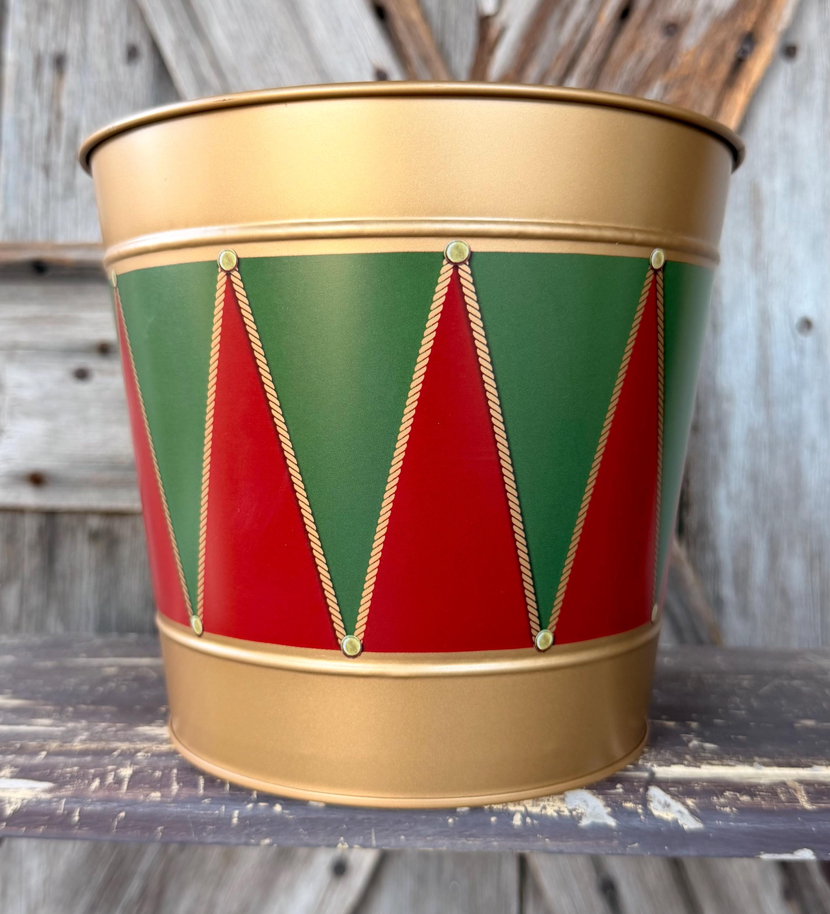 Metal Drum Holder, 6 Inches