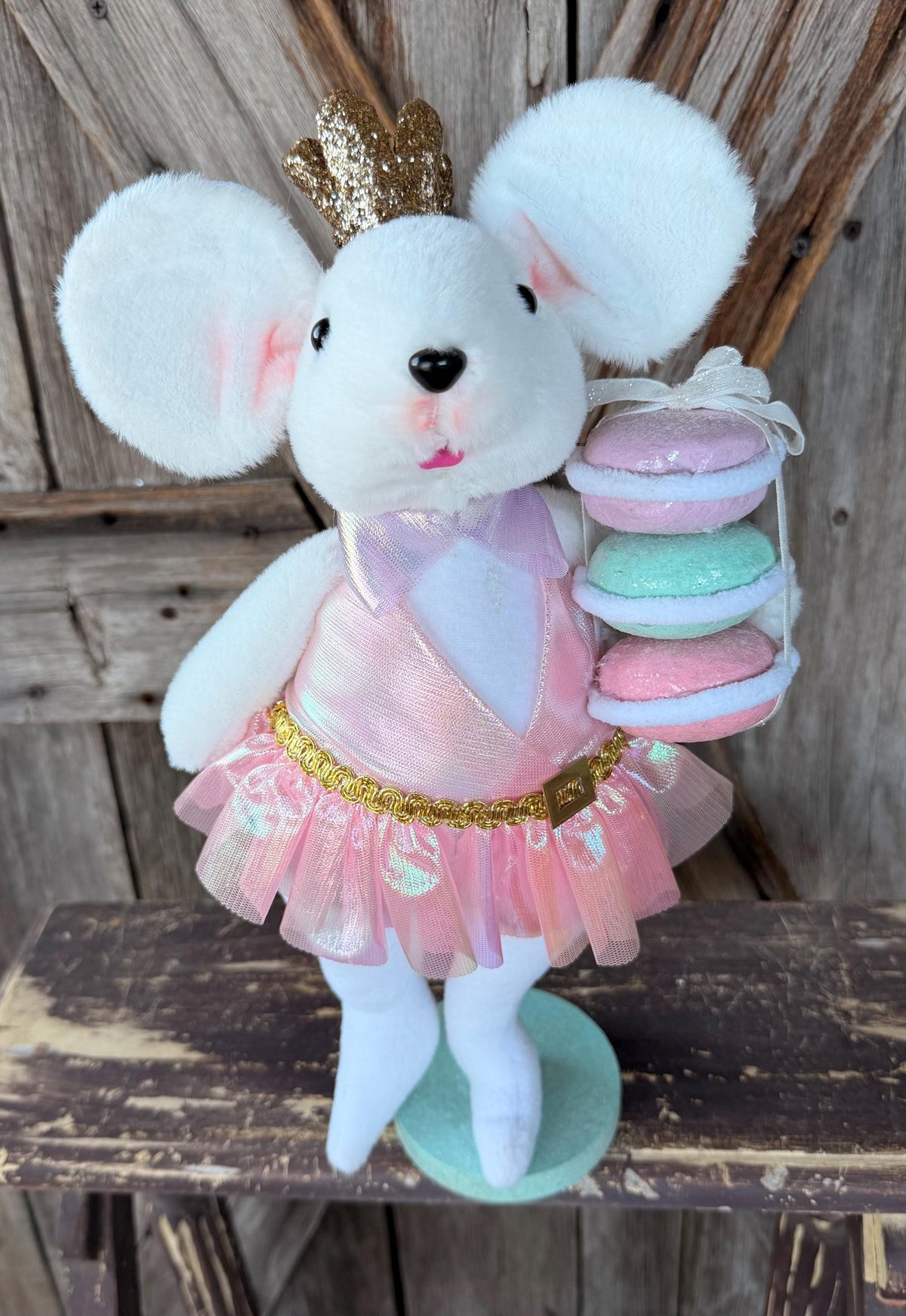 Sugarplum Mouse, Girl Macaroons, 15 inches