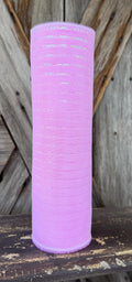 10 Yards, Pink Iridescent Foil Mesh