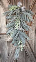 Pine Cone Mixed Teardrop Base, 20 Inches Wreath Supply