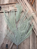 Frosted Mixed Long Needle Pine Spray, Wreath Supply, Floral, 884